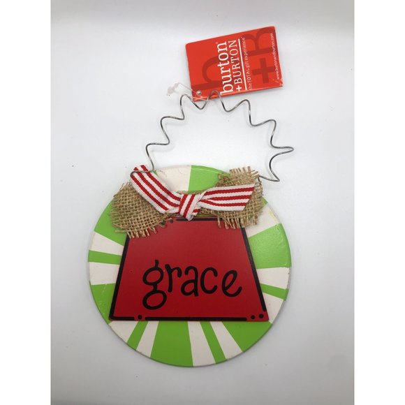 Burton & Burton x Carla Grogan Art of Him Grace Ornaments - Picture 2 of 5